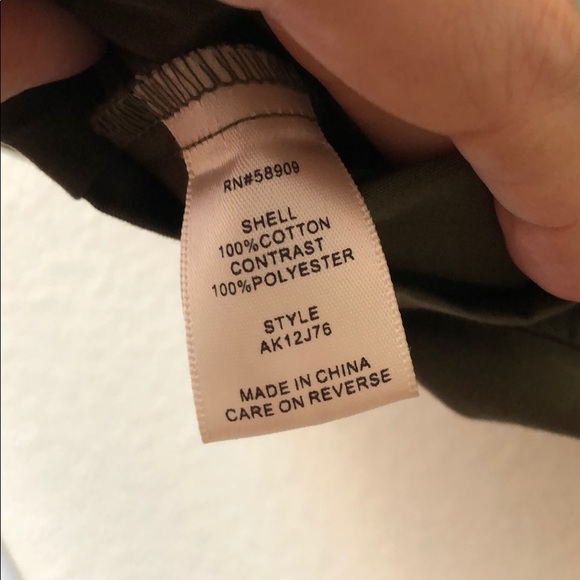 {Chelsea & Violet} -Size M- Green Army Jacket - Picture 3 of 5